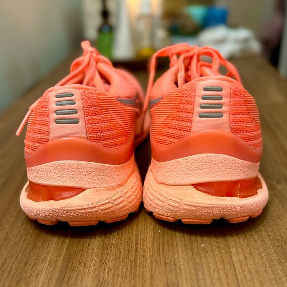 ASICS Gel Kayano 28 Running Shoes, Sun Coral, Size 8 - Picture 6 of 10